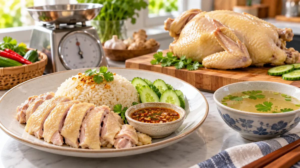 ต้นทุนข้าวมันไก่ต่อจาน คิดยังไง ไก่ 1 ตัวได้เนื้อกี่กรัม ทำได้กี่จาน