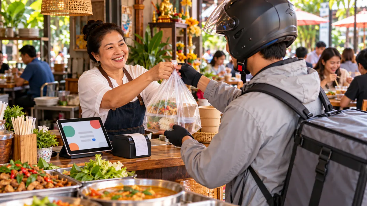 GP LINE MAN Grab ShopeeFood เท่าไหร่ ตั้งราคาขายบนแอปยังไงไม่ขาดทุน