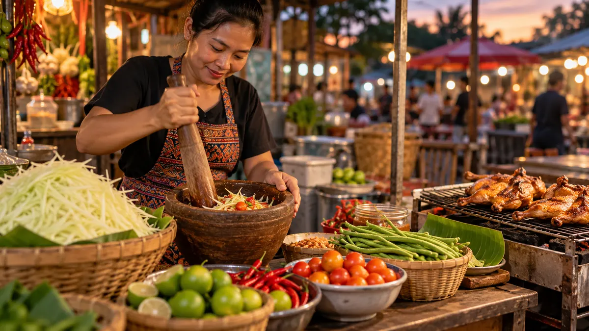 เปิดร้านส้มตำ ต้องเตรียมอะไรบ้าง คิดต้นทุนยังไง